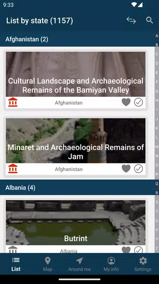 World Heritage - UNESCO List应用截图第3张