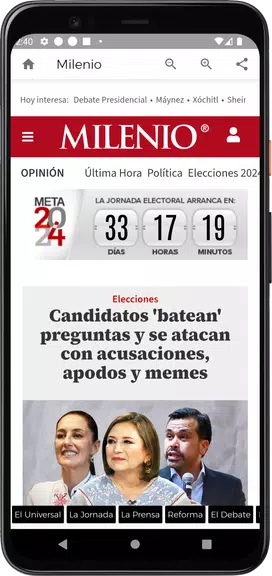 Mexican Newspapers Tangkapan skrin 1