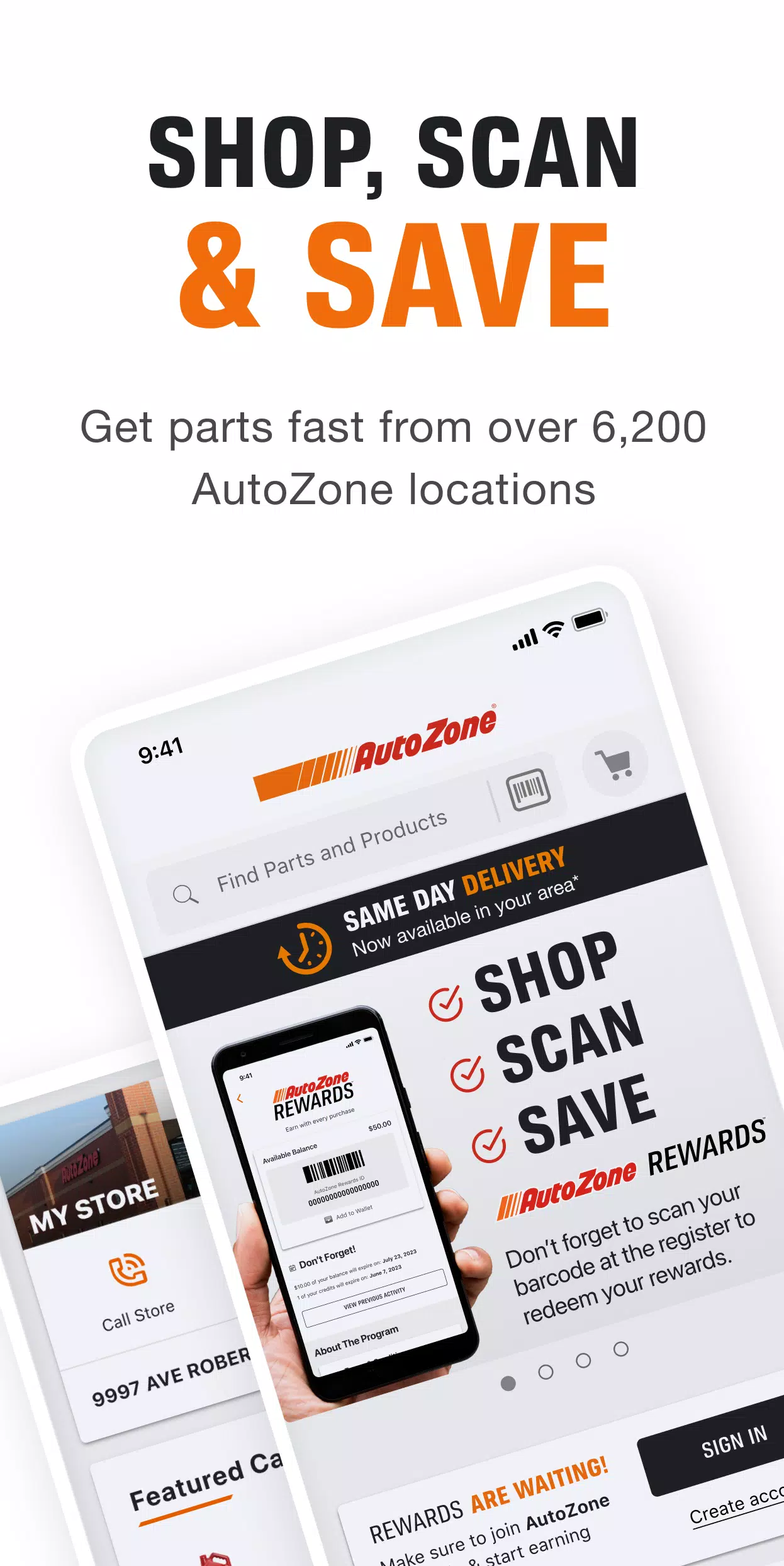 AutoZone Screenshot 1