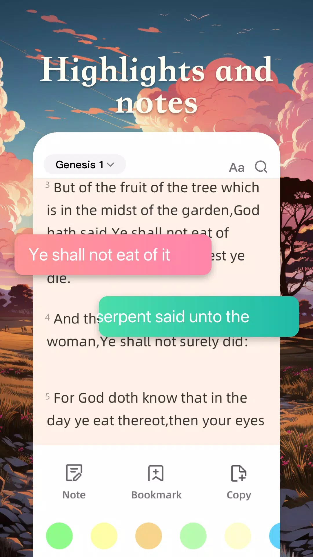 Pray Daily:KJV Bible ဖန်သားပြင်ဓာတ်ပုံ 2