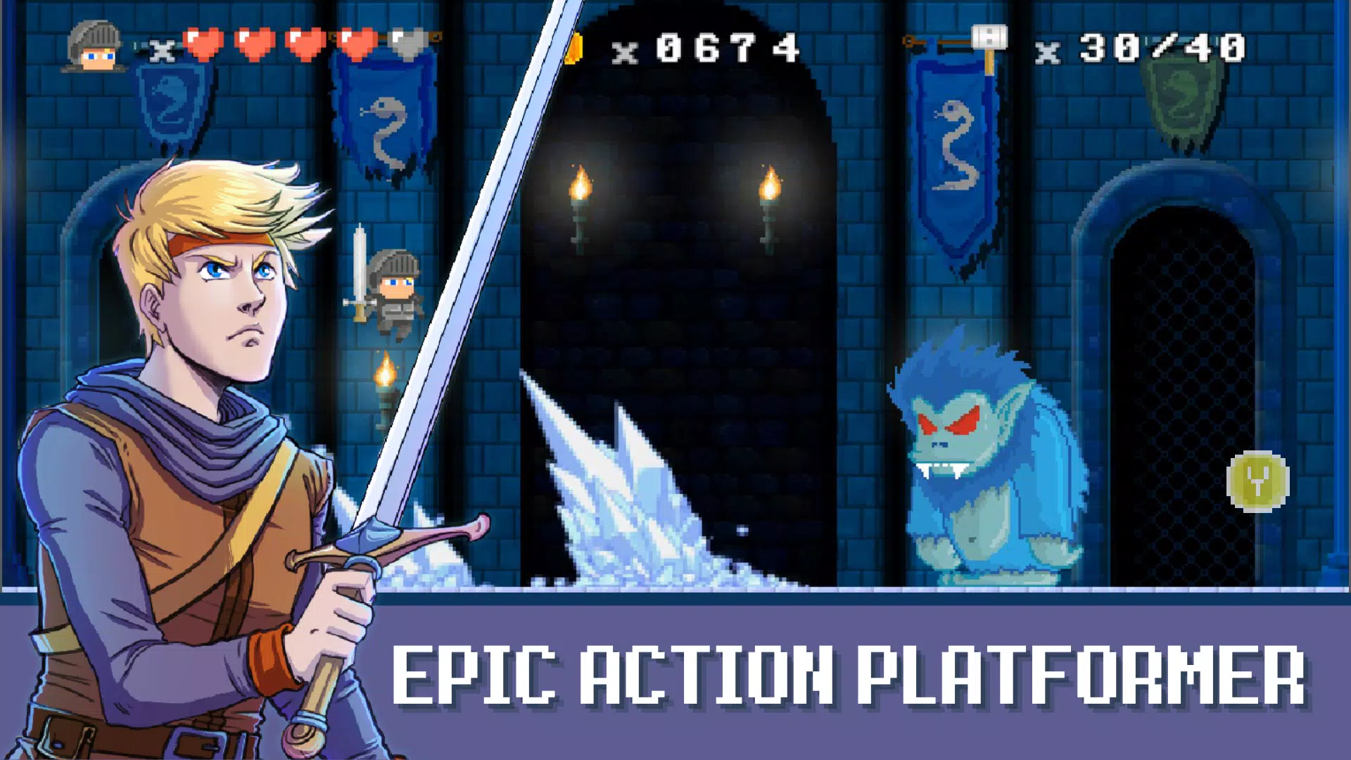 KoA: Platformer 2d games 스크린샷 2