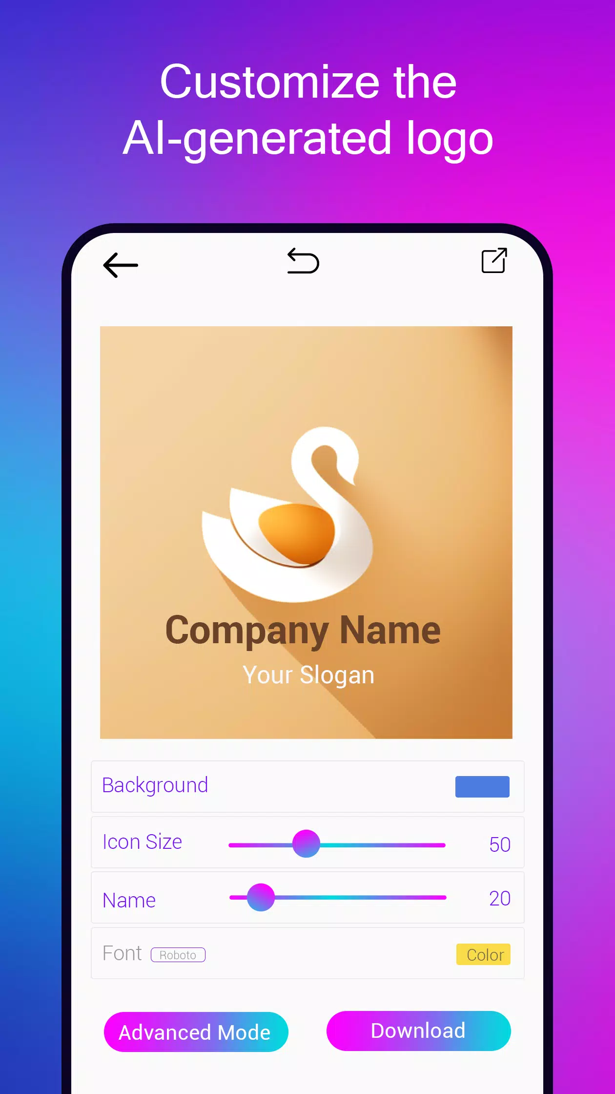 Logo maker AI Logo generator Ảnh chụp màn hình 4