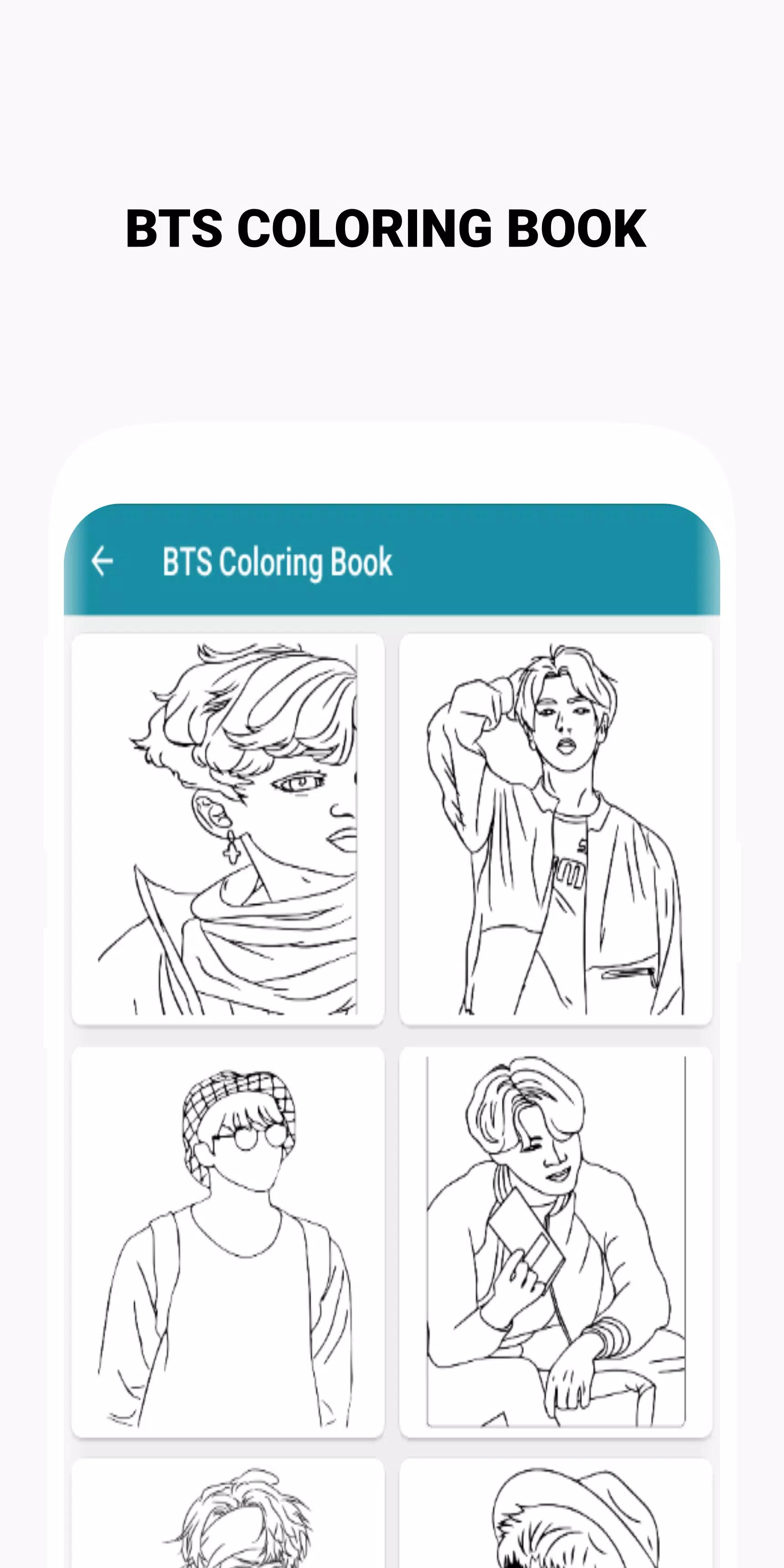Schermata BTS Coloring Book 2
