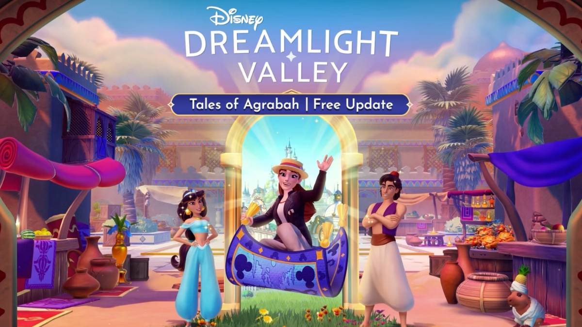Disney Dreamlight Valley: Nouvelles recettes d'artisanat dans la mise à jour d'Agrabah