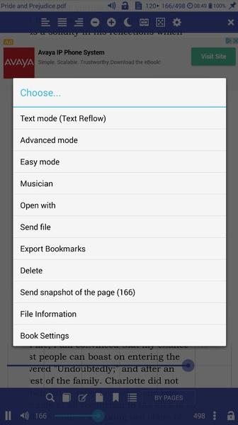PDF Reader Classic Captura de pantalla 4
