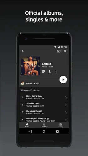 YouTube Music應用截圖第1張