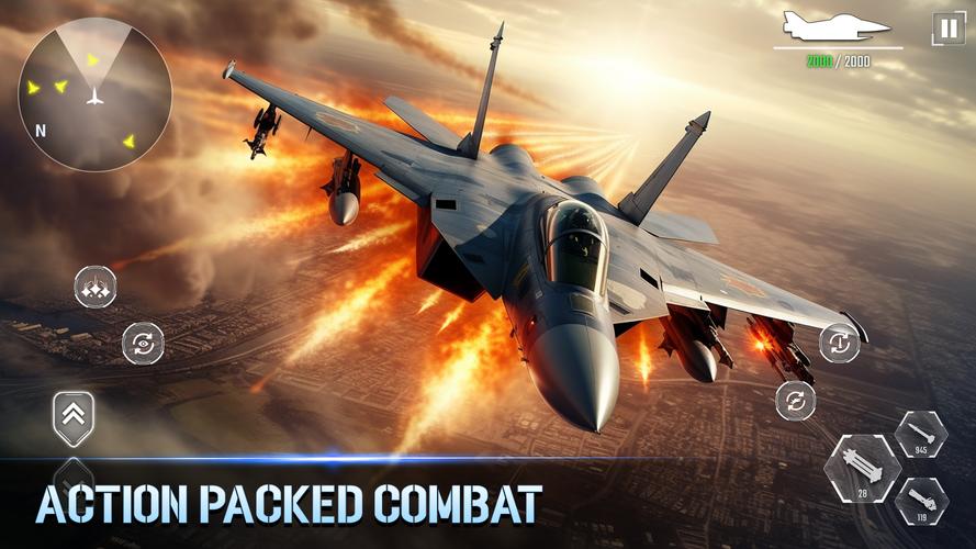 Schermata Aircraft Strike: Jet Fighter 1