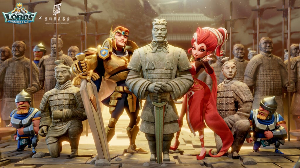 Lords Mobile x Qin Shihuang porta i Guerrieri di Terracotta nel tuo RTS mobile preferito