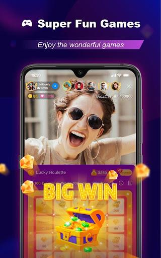 BuzzCast - Live Video Chat App Captura de pantalla 3