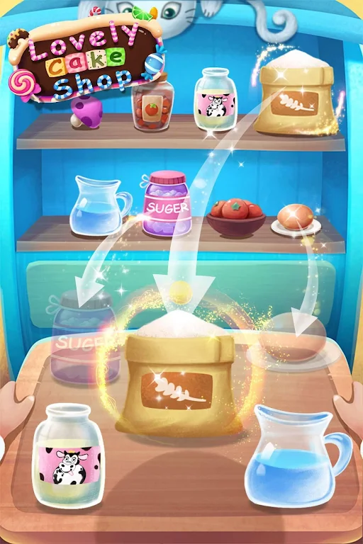 Lovely Cake Shop: Kids Game English স্ক্রিনশট 1