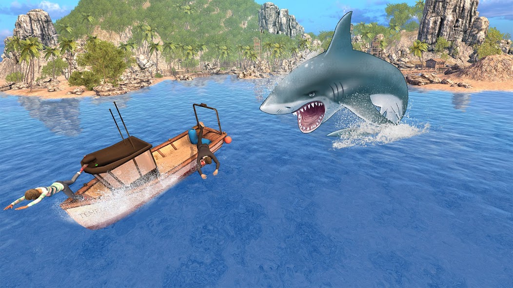 Angry Shark Games: Game 2024 Mod 스크린샷 3