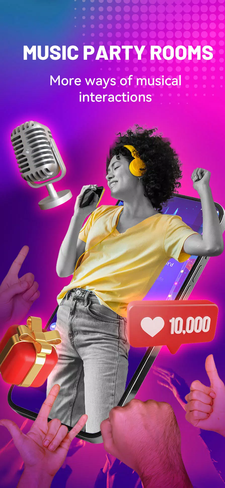 Schermata StarMaker: Sing free Karaoke, Record music videos 3