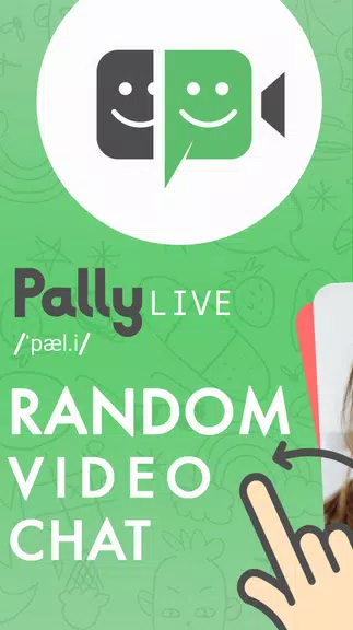 Pally Video chat Captura de tela 1