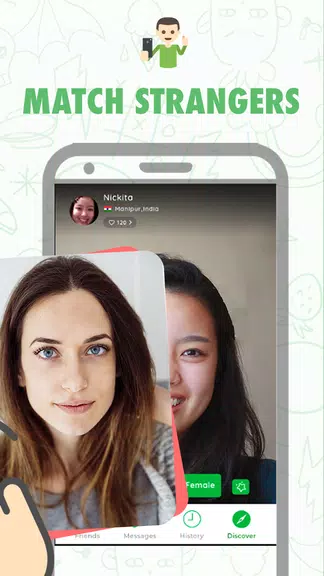 Pally Video chat Captura de tela 2