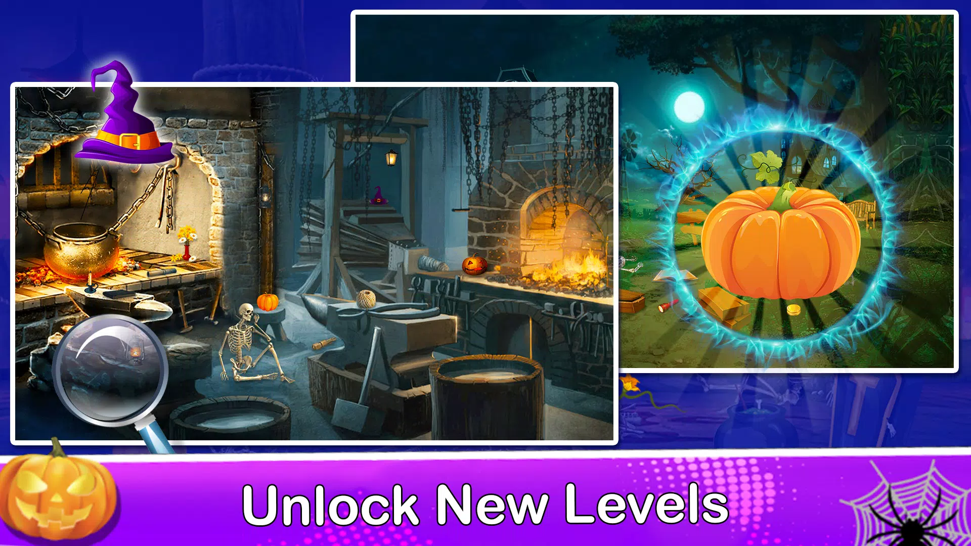 Halloween Hidden Objects 2024 Ekran Görüntüsü 1