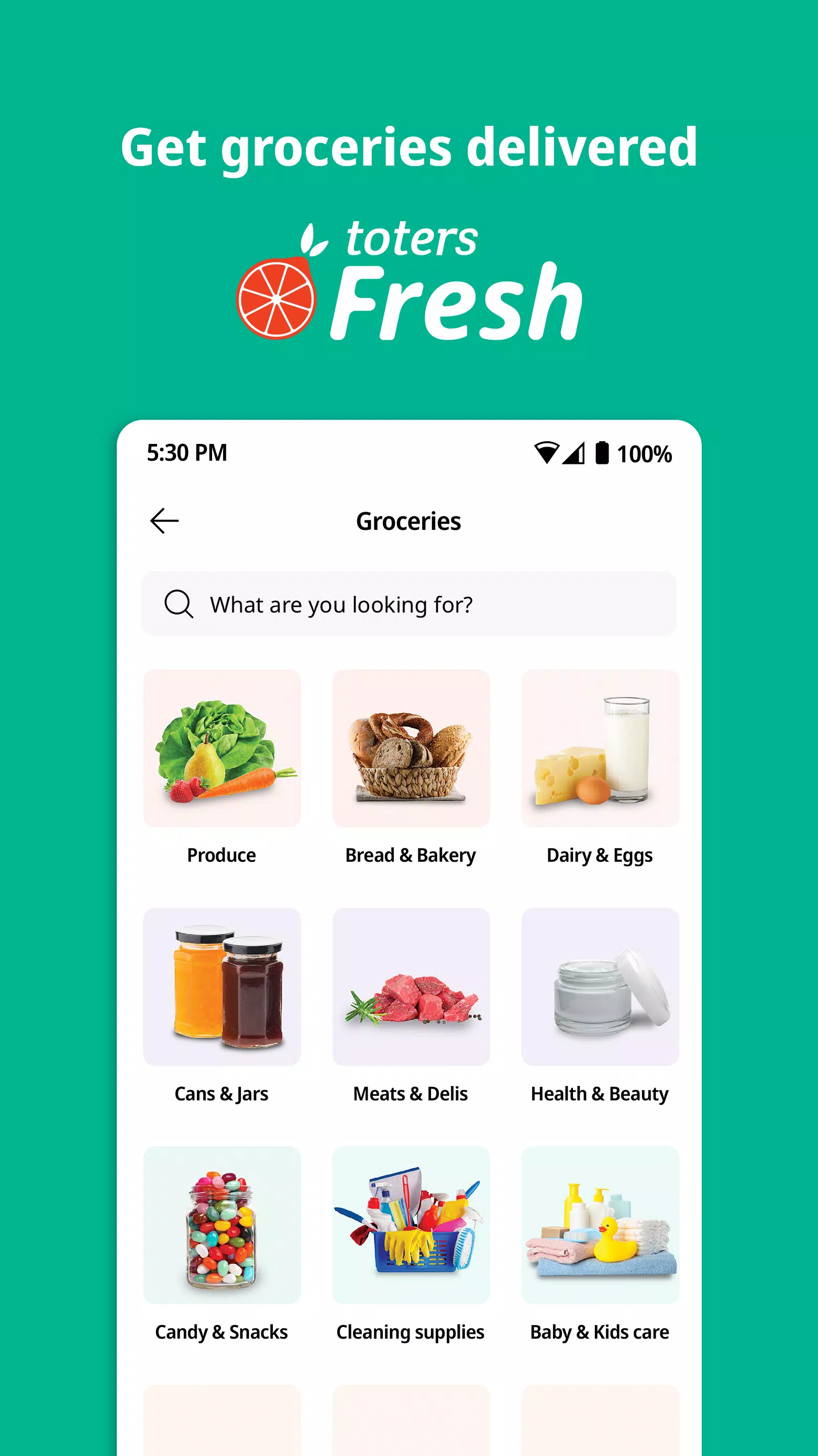 Toters: Food Delivery & More Screenshot 3