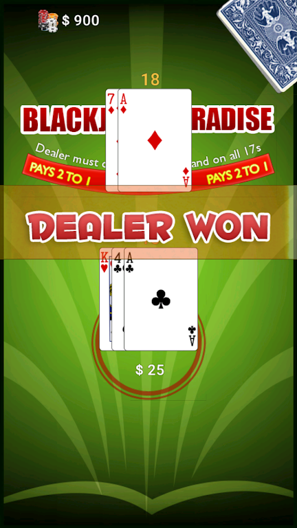 BlackJack Paradise ภาพหน้าจอ 4