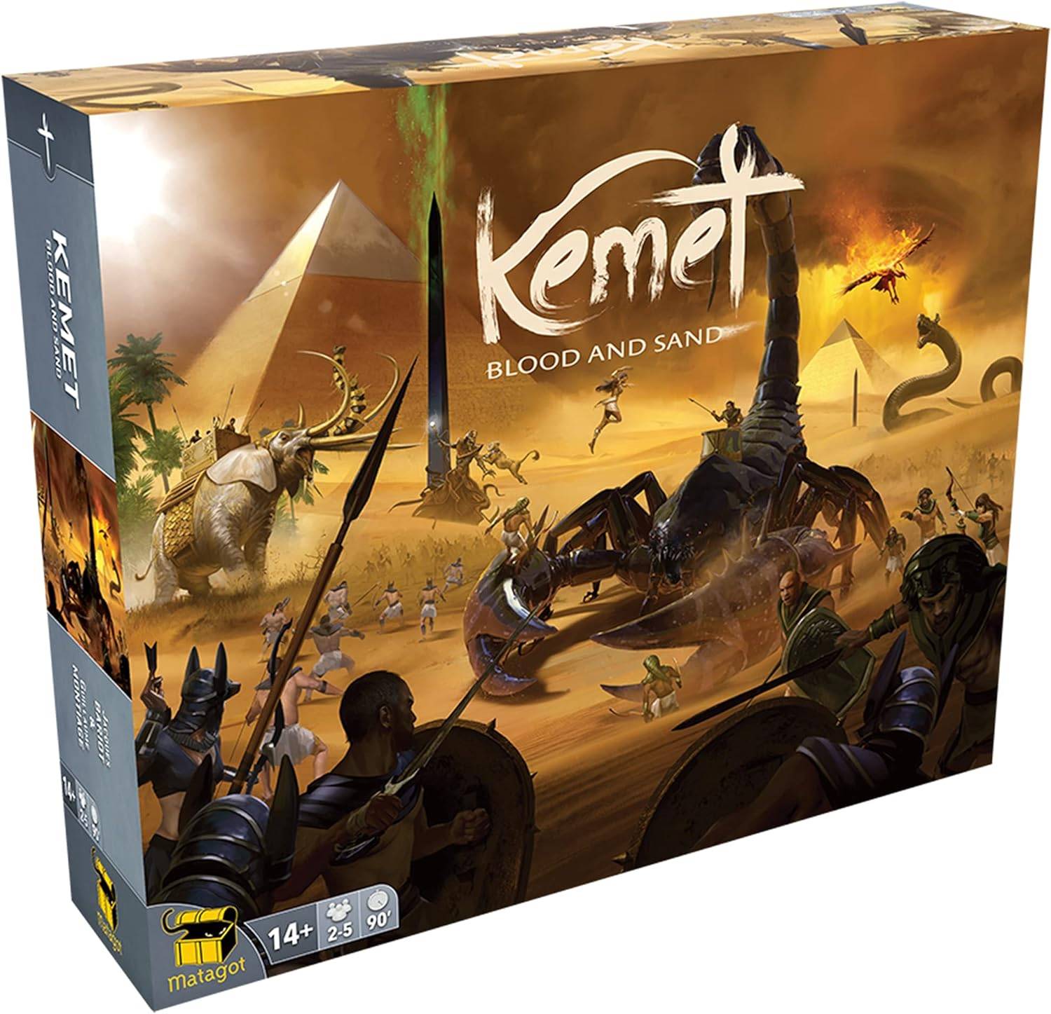 Kemet: Permainan Papan Darah dan Pasir