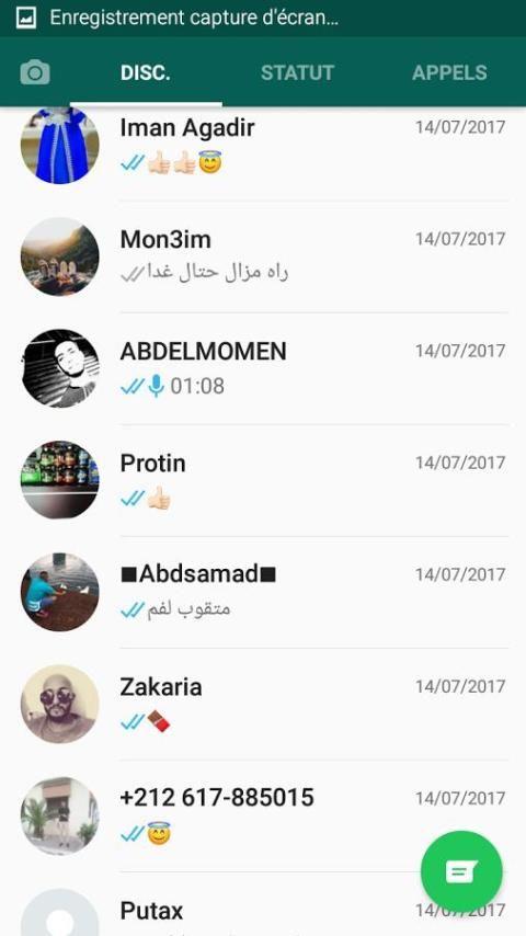 WatsAp Messenger Captura de tela 4