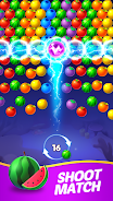 Schermata Bubble Shooter：Fruit Splash 3