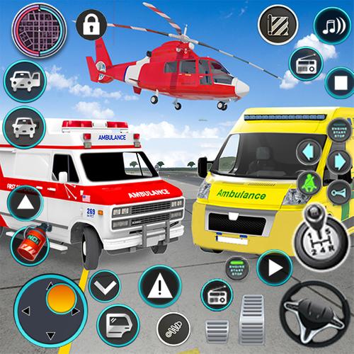 Heli Ambulance Simulator Game 스크린샷 1