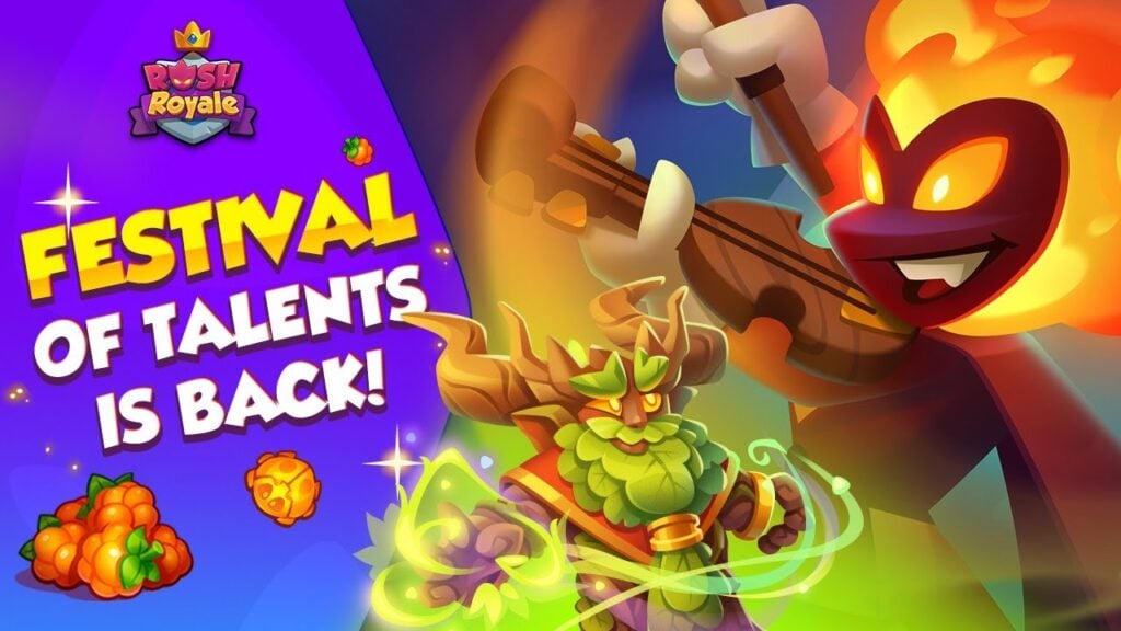 拉什·羅伊爾（Rush Royale）的人才節以自然為主題的任務和單位返回！
