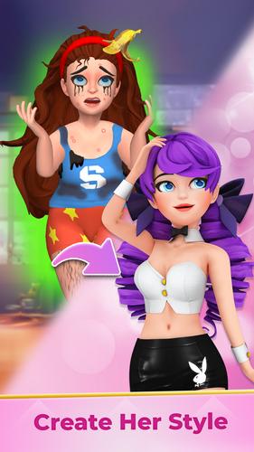 Makeover Pin: Makeup & Fashion Captura de pantalla 2