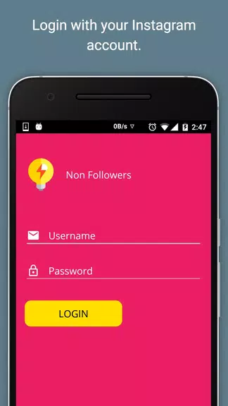 Non Followers for Instagram स्क्रीनशॉट 1