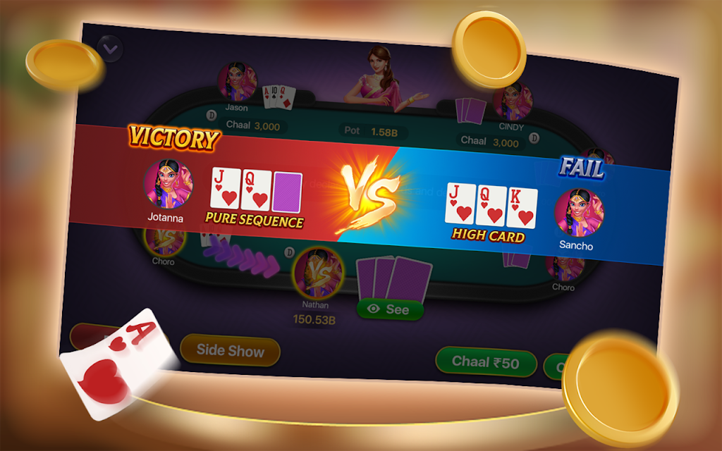 TeenPatti Royal Schermafbeelding 3