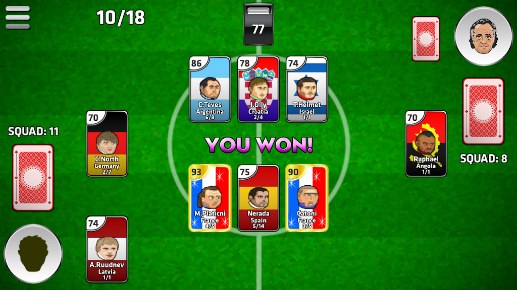 Head Soccer Cards Screenshot 4