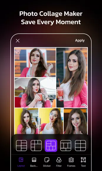 AI Photo Editor Collage Maker Ảnh chụp màn hình 1