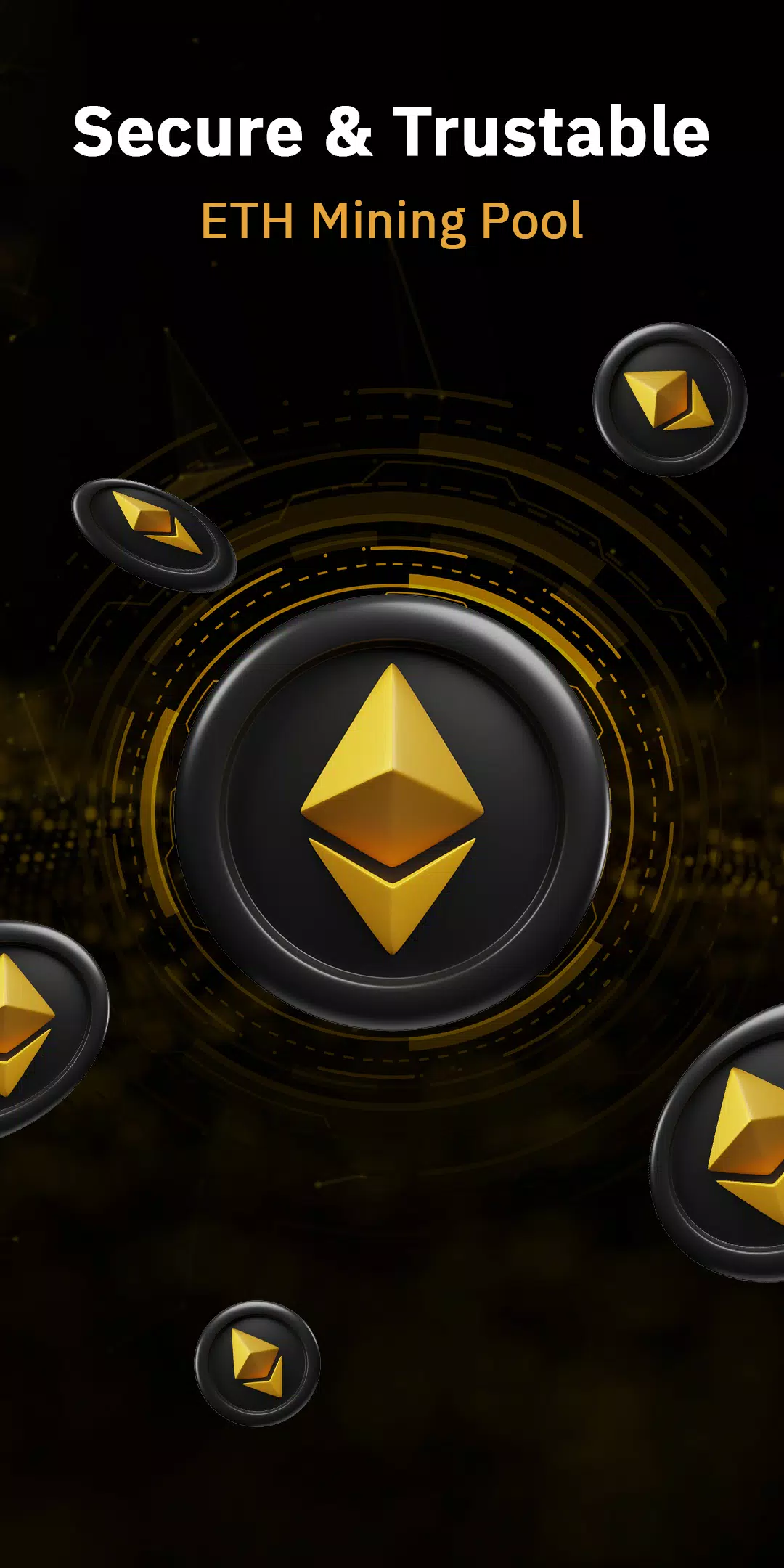 ETH Cloud Miner- Earn Ethereum ဖန်သားပြင်ဓာတ်ပုံ 1