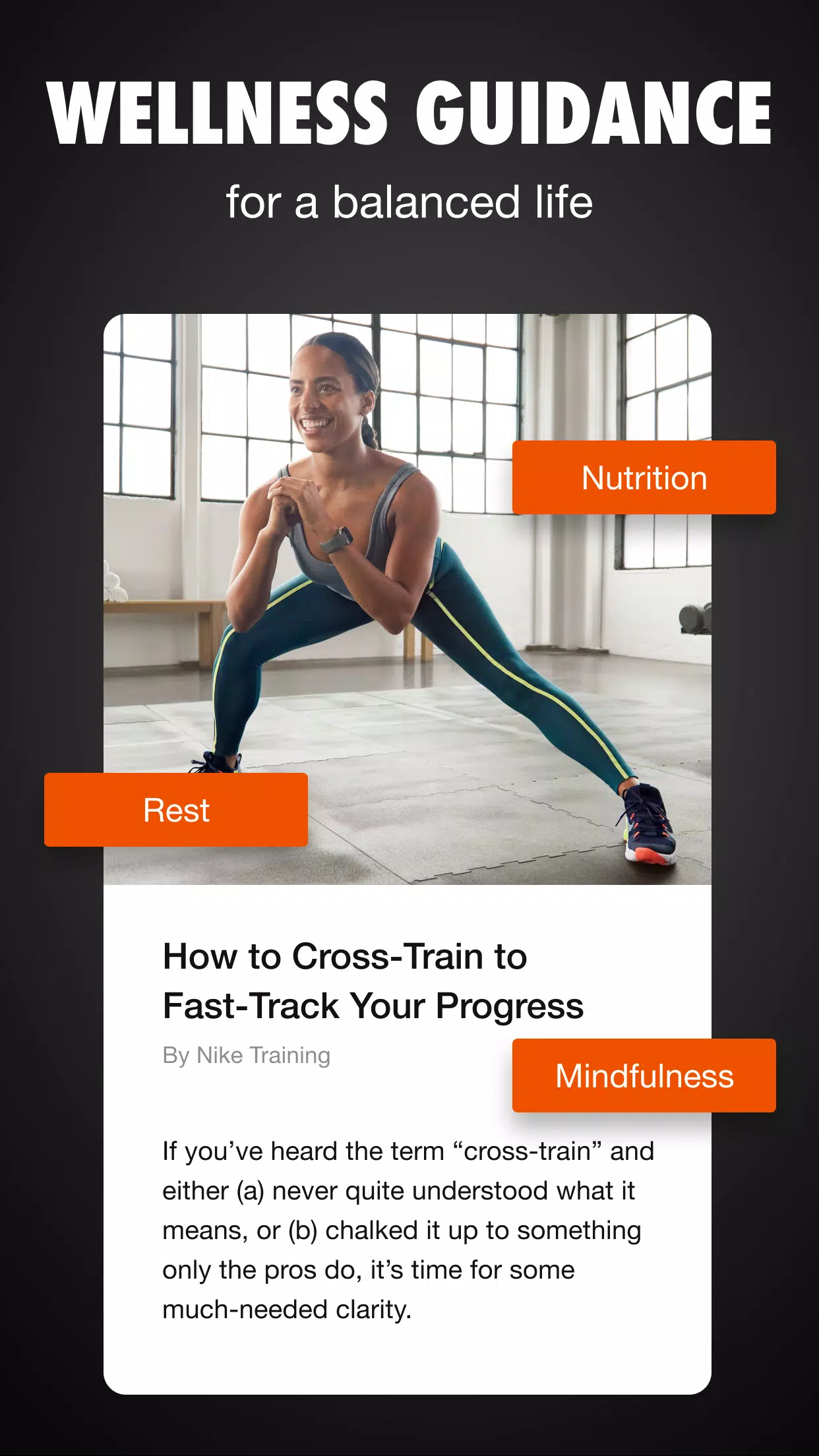 Nike Training Club: Fitness Screenshot 4