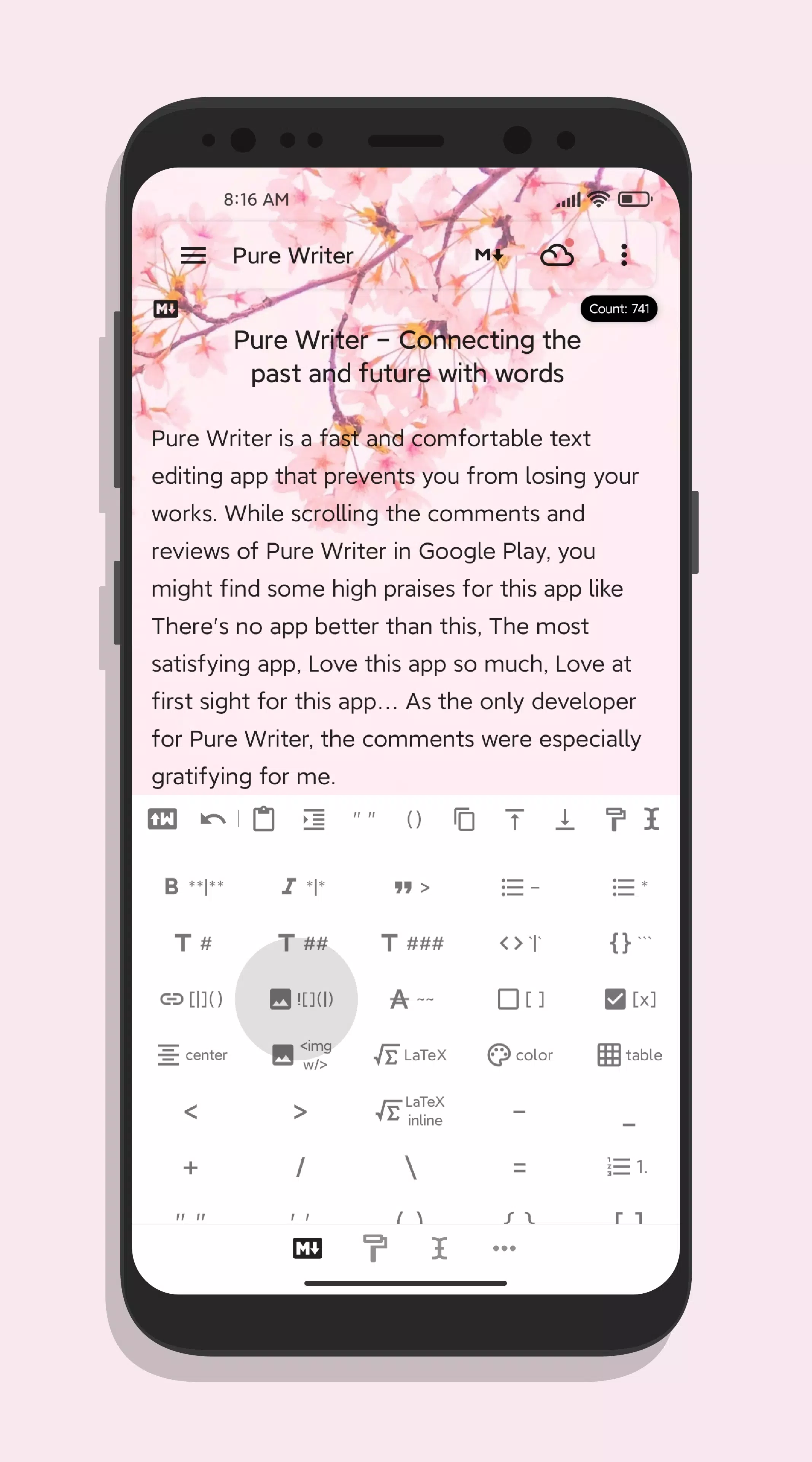 Pure Writer Screenshot 4