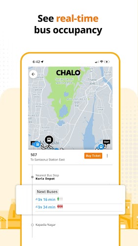 Chalo - Live Bus Tracking App Screenshot 3