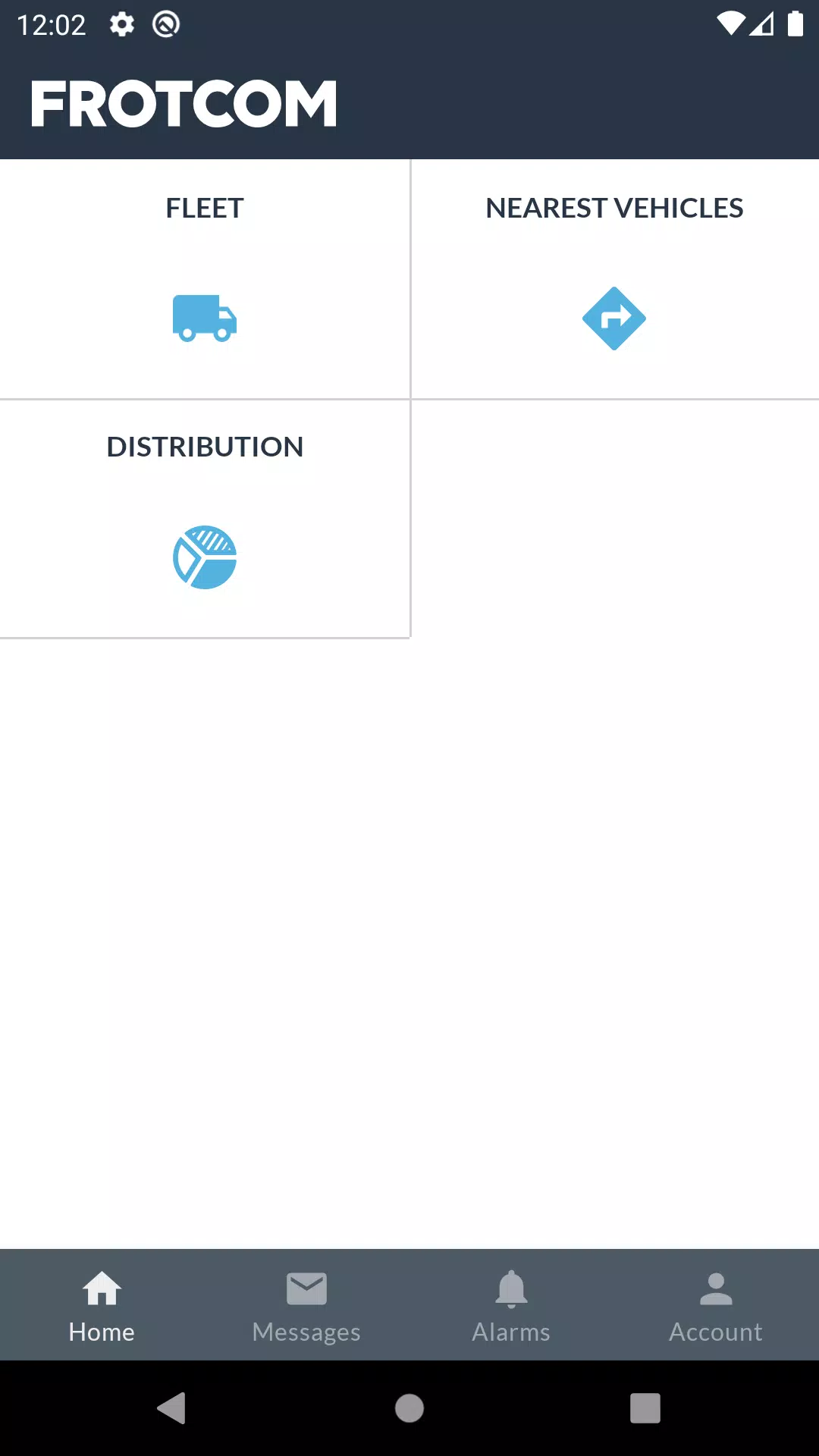 Schermata Frotcom Fleet Manager 1
