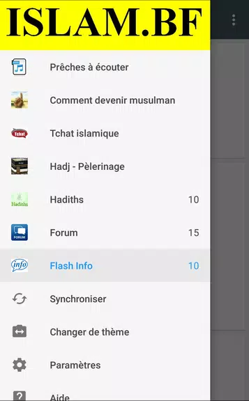 islam.bf Schermafbeelding 1