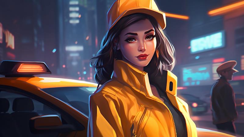 Schermata Taxi Driver - Crazy Taxi Games 1