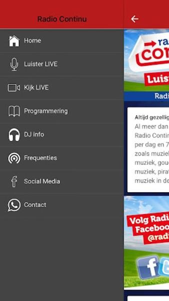 Radio Continu Tangkapan skrin 1