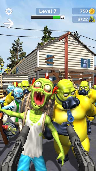 Tower Gunner: Zombie Shooter Mod Ảnh chụp màn hình 2