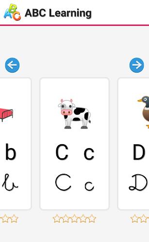 ABC Learning -English alphabet Capture d'écran 2