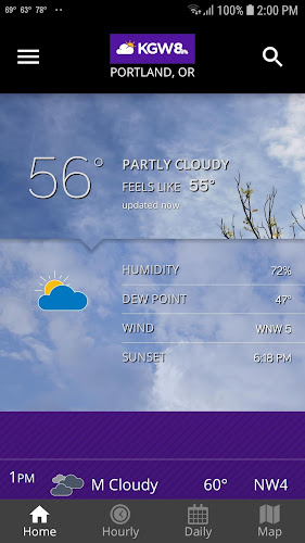 Portland Weather from KGW 8 ဖန်သားပြင်ဓာတ်ပုံ 1
