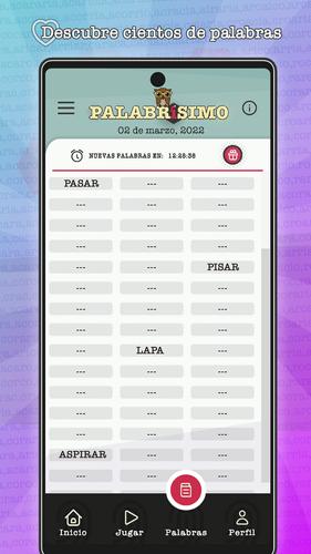 PALABRÍSIMO: busca palabras Screenshot 2