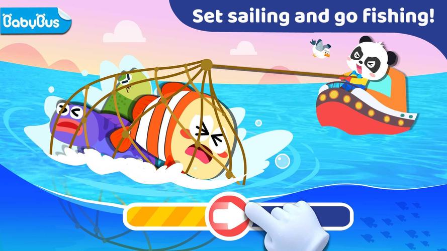 Baby Panda: Fishing Screenshot 1