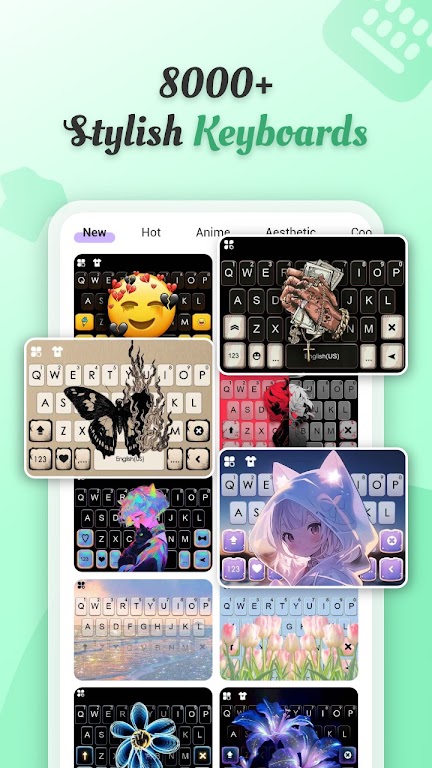 Cool Fonts – Keyboard & Themes Mod Ảnh chụp màn hình 4