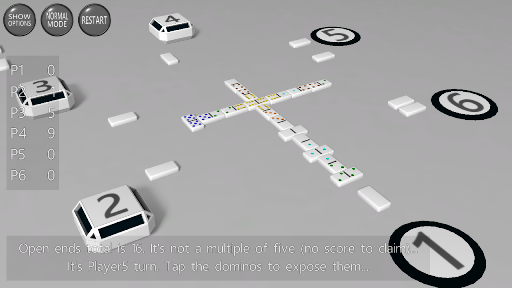 3D Dominoes by A Trillion Games Ltd Captura de pantalla 3