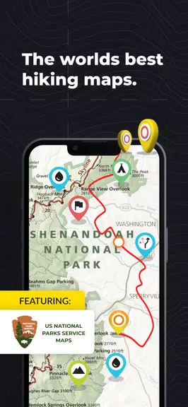 HiiKER: The Hiking Maps App Screenshot 2