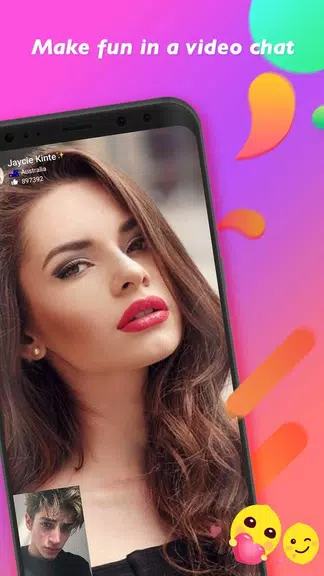 Schermata Veego Live - Random video chat & Meet friends 2