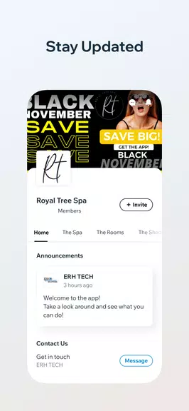 Royal Tree Spa Screenshot 1