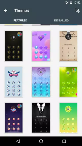 AppLock Theme Lucky Clover Capture d'écran 3